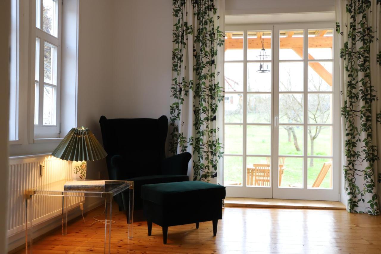 Ferienwohnung Forsthaus in Waldhessen Bauhaus Exterior foto