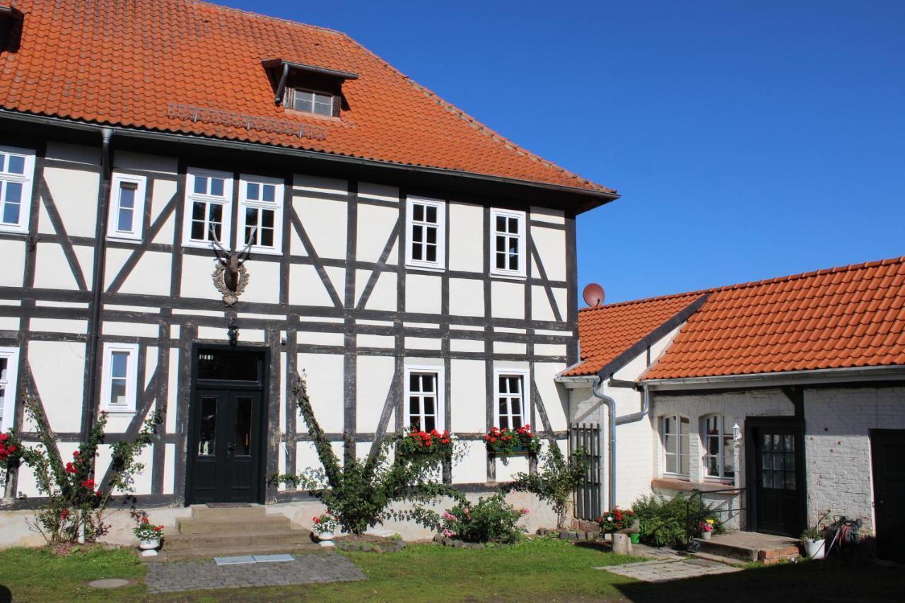 Ferienwohnung Forsthaus in Waldhessen Bauhaus Exterior foto